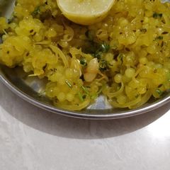 A picture of Sabu dana khichdi.