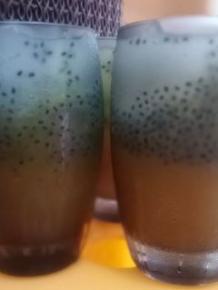 Foto resep Es Jeruk Selasih