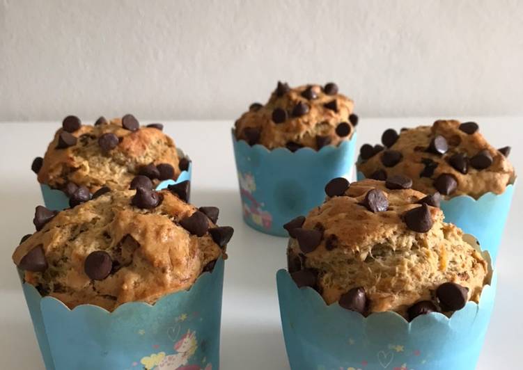 Cara Gampang Membuat Banana muffin, Menggugah Selera