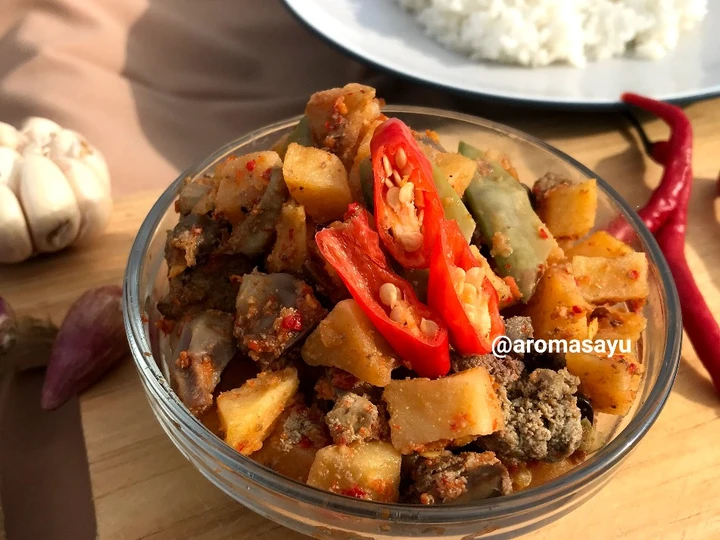 Langkah Gampang Membuat Resep  Sambal Goreng Kentang-Ati Ampela yang Enak Banget, Enak Banget