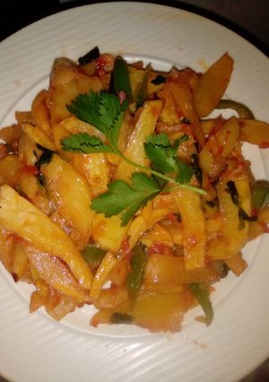 A picture of Chips Masala.