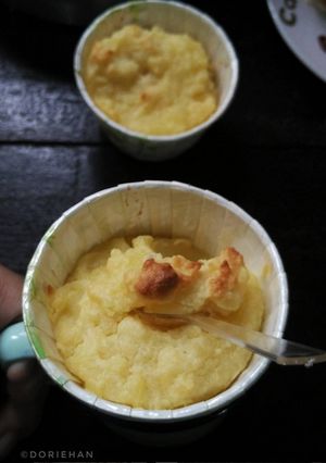Foto resep Cheese Bread Puding (Puding Roti Keju)