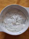 Salsa de yogurt y hierbabuena