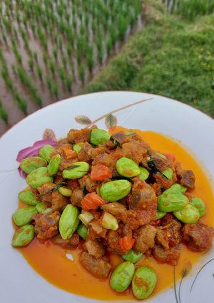 Foto resep Ampela pete mercon