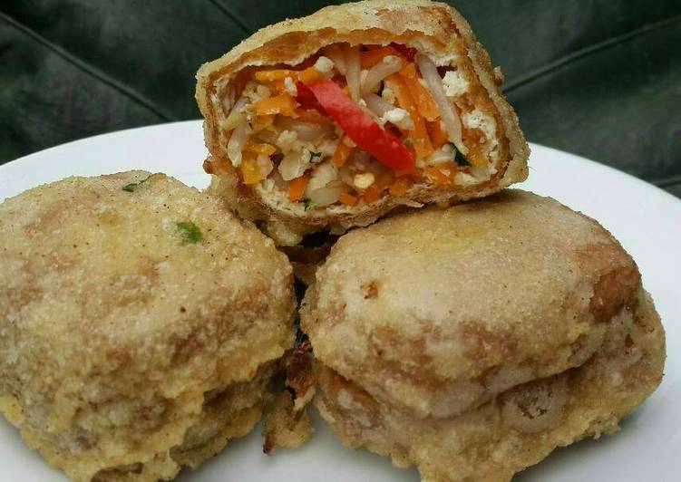 Tahu isi udang pedas