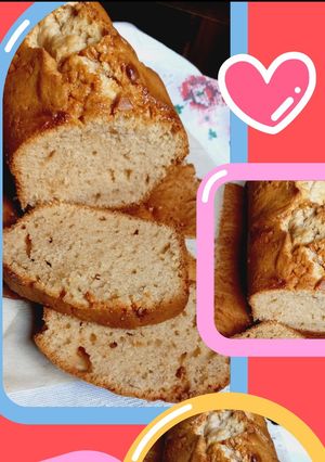 Una foto de Budín de Pera🍐 Y Dulce de Leche🍯