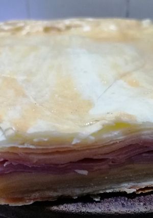 Una foto de Torta de fiambre
