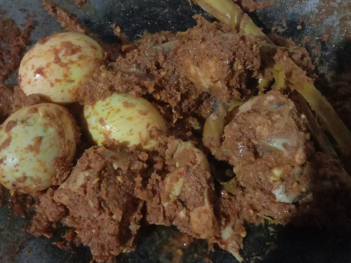 Langkah Mudah untuk Membuat Rendang ayam asli orang minang yang Enak Banget