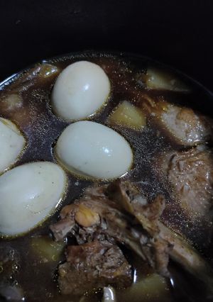 Foto resep Ayam Kampung Telor Kuah Kecap