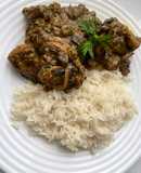 Pollo a la mostaza con champiñones