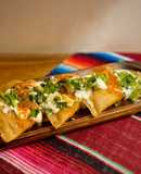 Quesadillas de tinga de pollo