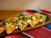 Una foto de relleno de quesadillas
