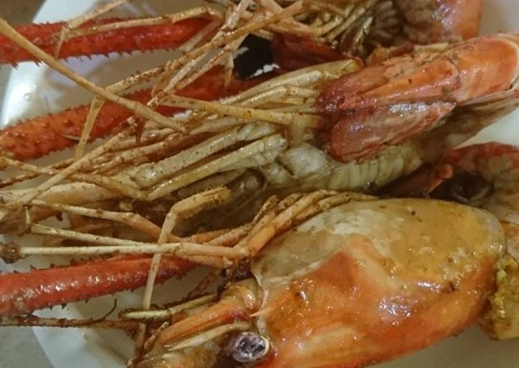 Cara Gampang Menyiapkan Udang goreng bawang putih Anti Gagal
