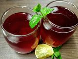 Bloody hibiscus lemonade 🌺🍋