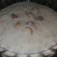 A picture of Sabudana kheer.