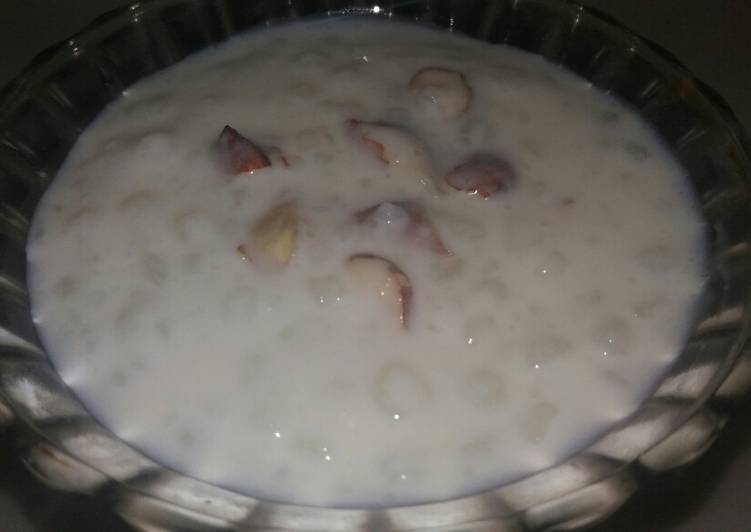 Steps to Prepare Any-night-of-the-week Sabudana kheer