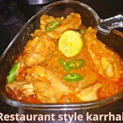 A picture of Chicken karhai.
