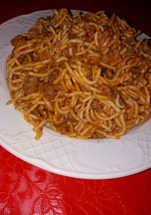 صورة لوصفة Spaghitis بالطريقة الاسبانية