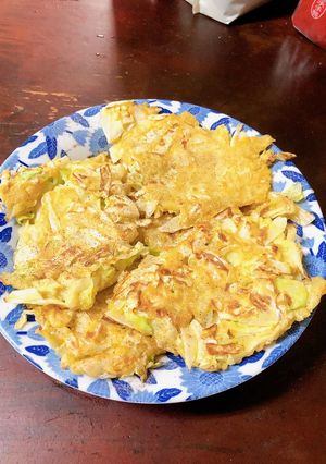 高麗菜煎餅 的食譜成品照片