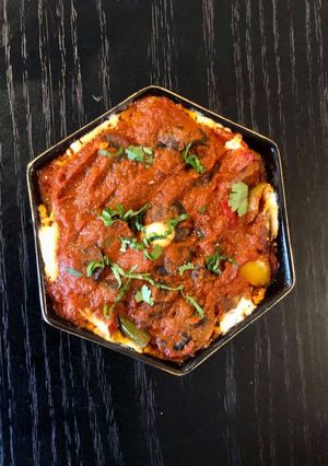 A picture of Mushroom Butter Masala.