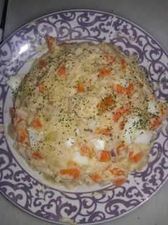 Una foto de Ensalada fresca de sepia