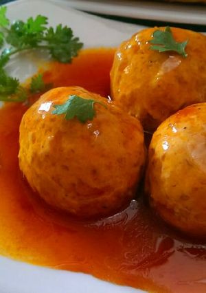 Hình của món Xíu Mại Chay.