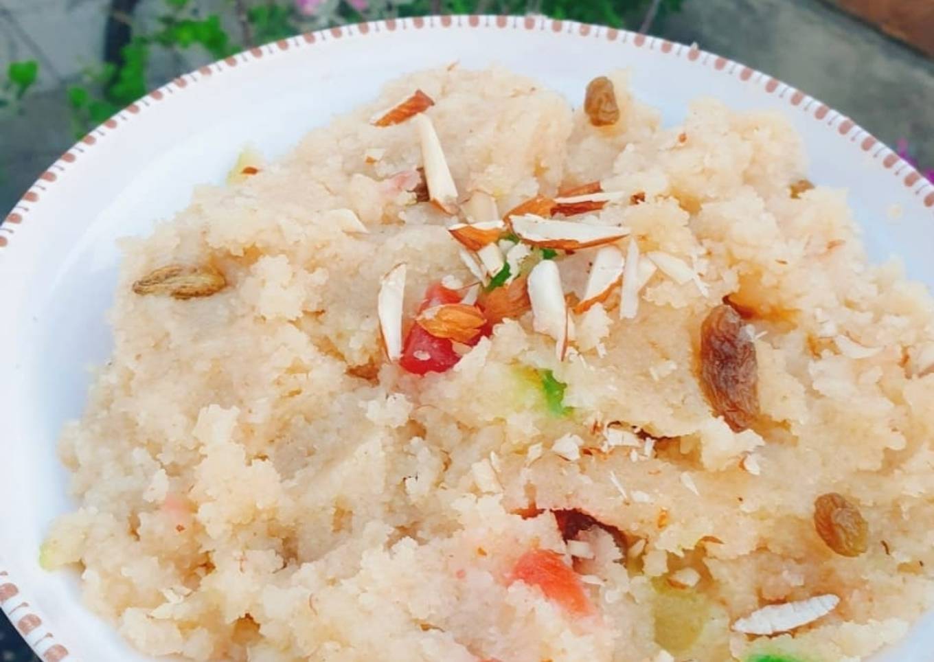 Punjabi suji halwa