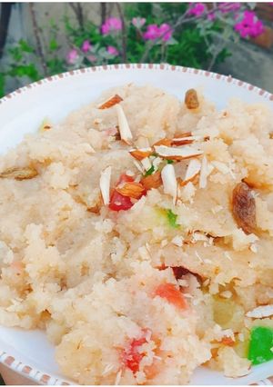 A picture of Punjabi suji halwa.