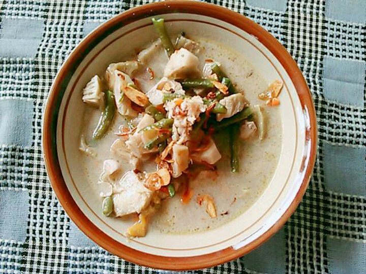 Langkah Mudah untuk Menyiapkan Lodeh kluwih daging sapi Anti Gagal