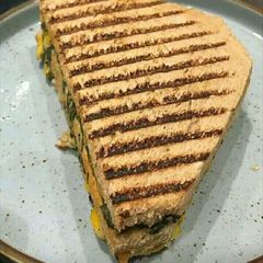 A picture of Corn grilled sandwich.