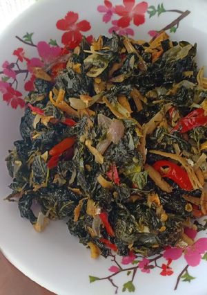 Foto resep Tumis daun pepaya teri
