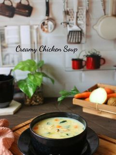 Foto resep Creamy Chicken Soup