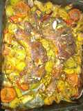 Paletillas de cordero al horno
