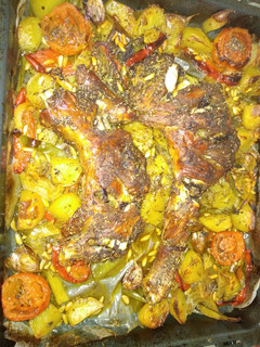 Una foto de Paletillas de cordero al horno