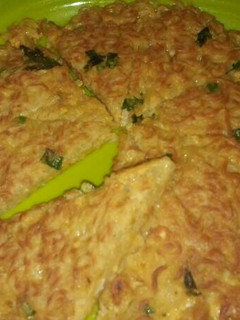 Foto resep Omelet mi maggi