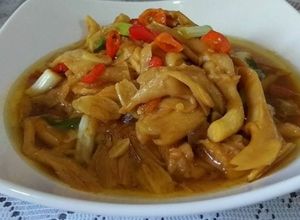Foto resep Tumis Jamur Tiram Pedas