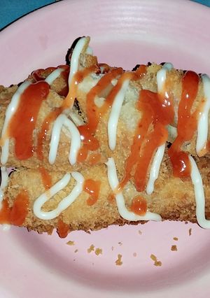 Foto resep Roti goreng sosis