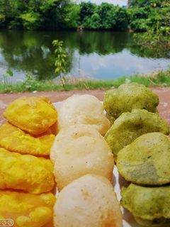 ট্রাইকালার লুচি (tri colour luchi recipe in Bengali) রেসিপির প্রধান ছবি
