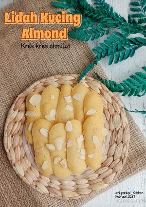 Foto resep Lidah kucing Almond