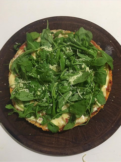 Una foto de Pizza de avena