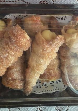 Foto resep Horn Pastry a.k.a Cumcum dengan Fla Vanilla