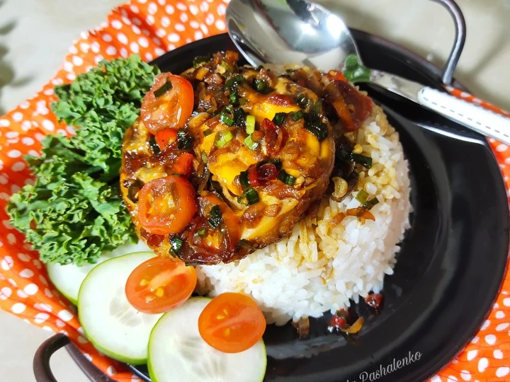 Cara Mudah Membikin Resep Nasi Telur Ceplok Pedas Pontianak yang Bisa Manjain Lidah Anti Ribet, Mantap Sekali