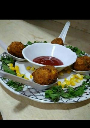A picture of Cheese Corn Balls.