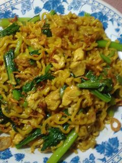 Foto resep Mie goreng sederhana