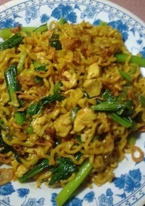 Foto resep Mie goreng sederhana