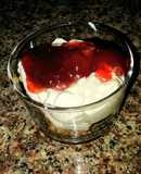 Vasitos estilo Cheesecake sin azúcar