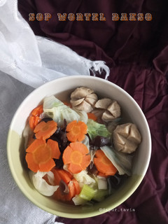 Foto resep Sop Wortel Bakso