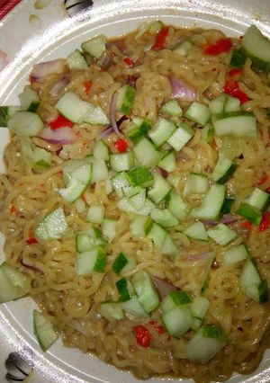 A picture of Simple indomie.