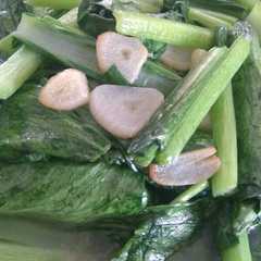 รูปของ sawi cah bawang putih