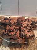 Brownies clásicos con oreo